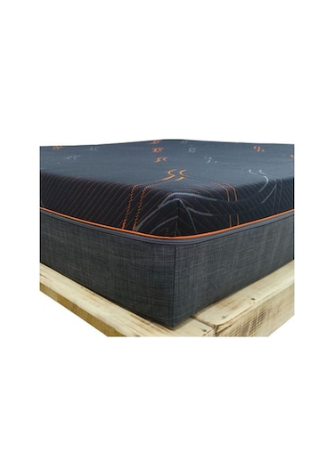 Zishtekstil Tek Kişilik Yıkanabilir Yatak Kılıflı Yaylı Ortopedik Yatak