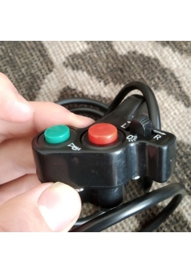 Didadodo Motosiklet Korna Dönüş Anahtarı Işık Kontrolü Altın, Kullanışlı Ve Pratik Altın