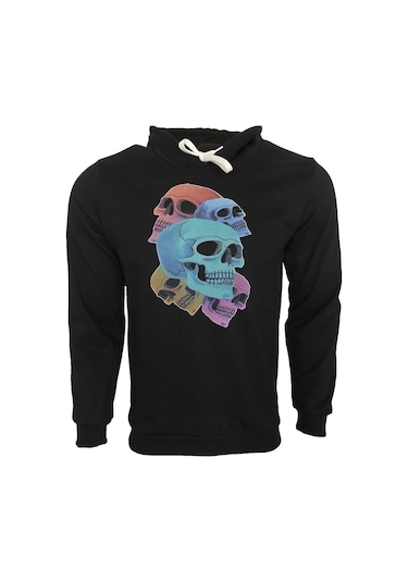 Kapşonlu Sweatshırt (412047473) Siyah