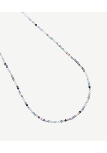 Yargıcı Kapama Detaylı Uzun Doğal Taş Kolye 25kkbj8070x 325 Yeşil