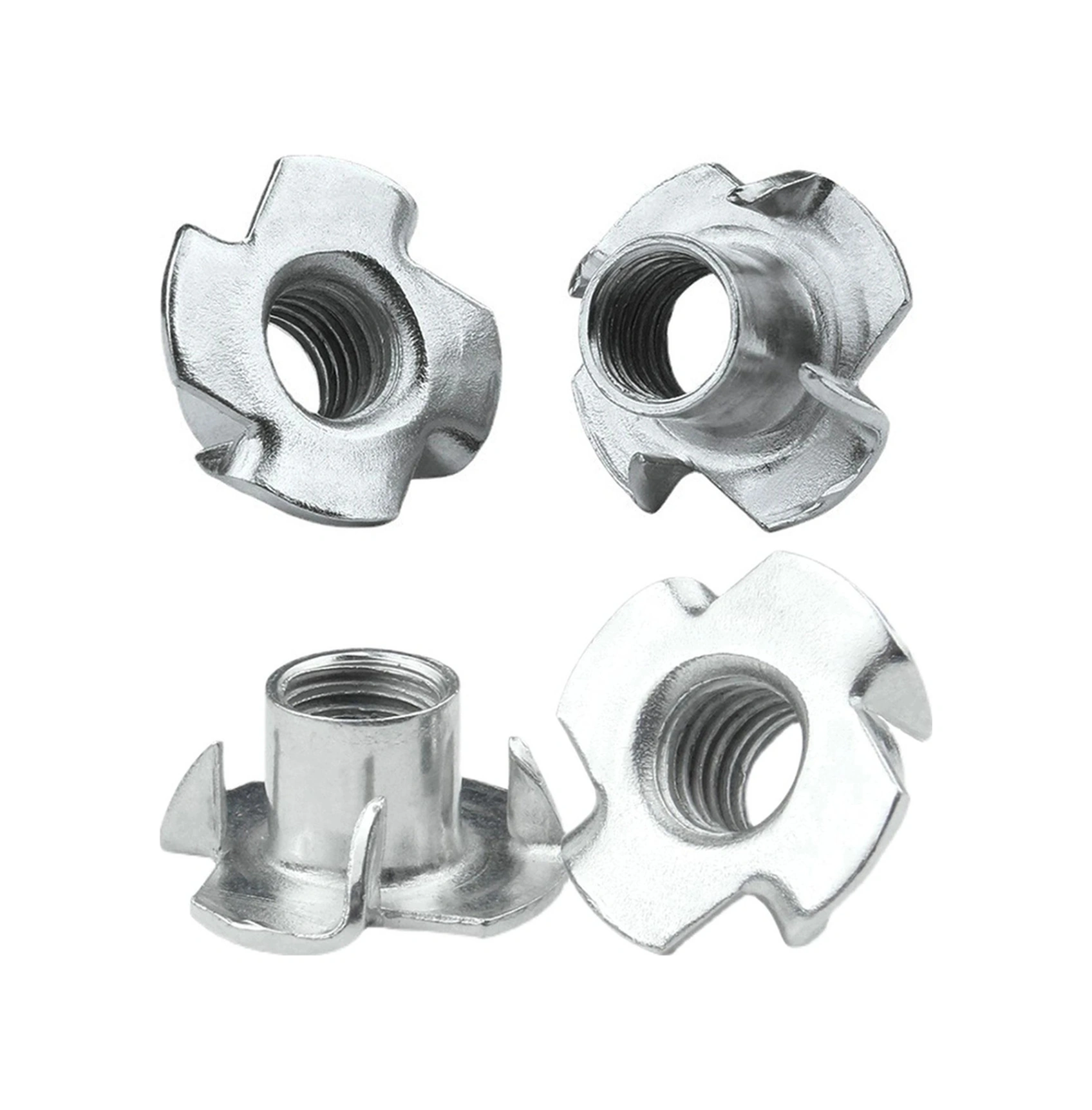 Çakma Ağaç Somunu M6 Çinko 10 Adet -