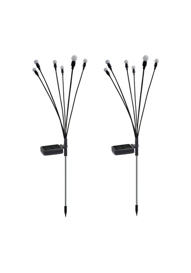 Singree Rüzgarda Sallanan 6 Başlı Güneş Enerjili Bahçe Aydınlatma Lambası - Ip65 Su Geçirmez