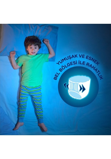Drynites Emici Gece Külot Bez Erkek 4-7yaş 17-30kg Small 120 Adet S 12'li