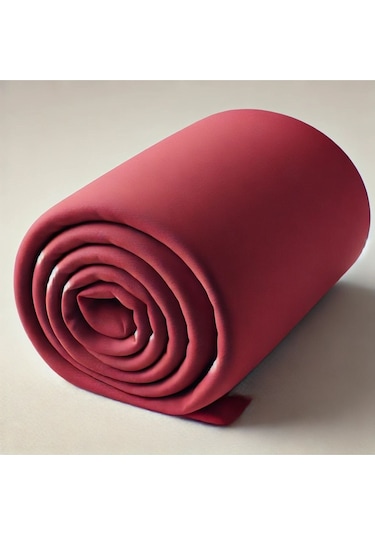 Lastikli %100 Pamuk Penye Çarşaf 180 X 200 Battal Boy Bordo Bordo