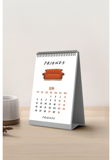 Friends Tasarım 2026 Masa Takvimi Pytktkv023