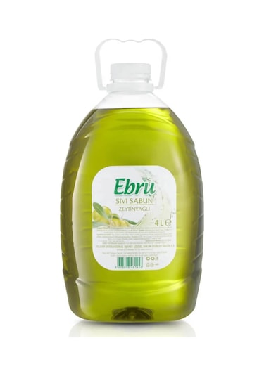 Ebru Zeytinyağlı Sıvı Sabun 4 L