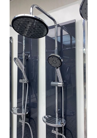 Armour Armatür Robot Kare Duş Seti Krom