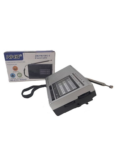 8 Bandlı Taşınabilir Pilli Cep Radyosu Deprem Çantası Radyosu