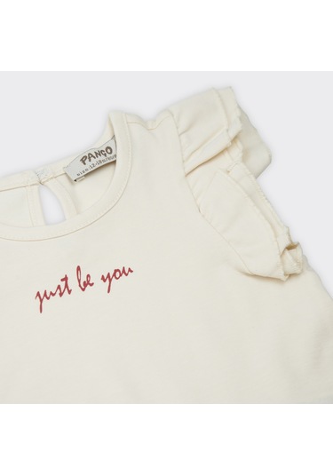 Kız Çocuk Baskı Detaylı T-shirtlü Taytlı Takım 2411gb17014-4393 001