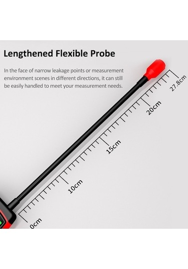 Maoyaya Trendooze Yanıcı Gaz Kaçak Dedektörü Taşınabilir Sensör Cihazı Akıllı İx