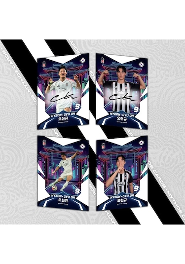 Beşiktaş Hyeon-gyu Oh Koleksiyon Kartları - Paket