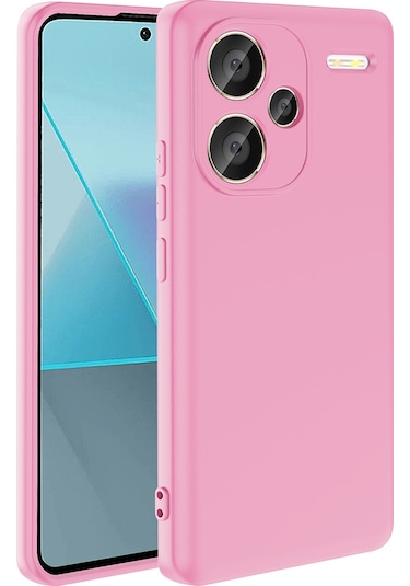 Xiaomi Redmi Note 13 Pro Plus 5g Uyumlu Kılıf Tchs Mara Lansman Kapak-pembe Pembe
