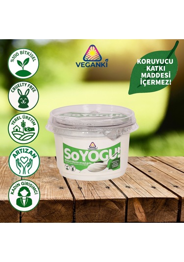 Veganki Soyogu Vegan Yoğurt 230gr-3519