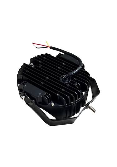 9v-32v Off-road Lamba Beyaz Yuvarlak 9 Ledli 163 167 Mm