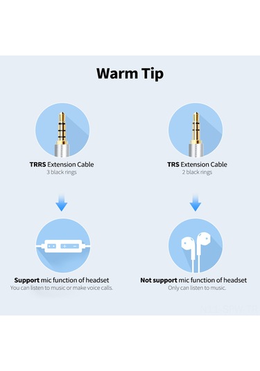 Maiyame 1.93m Gümüş 3.5mm Trrs Mikrofon Desteklı Ses Uzatma Kablosu - Telefon, Bilgisayar, Araç Ses Sistemi İçin Uyumlu