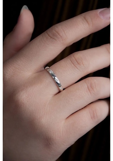 Voznesenskij Uvelirnyj Zavod 925 Ayar Gümüş Kurtar Ve Koru Yüzük, Ortodoks 163575020 Gri