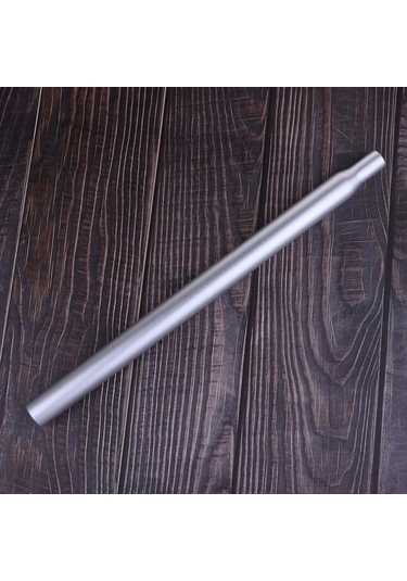 Suntek Evrensel Alüminyum Bisiklet Seatpost Sele Gümüş-35cm Gümüş