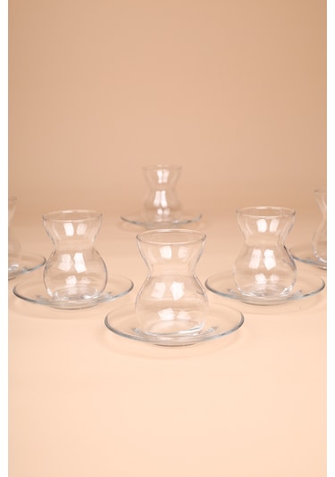 Rakle Astoria Kristalin 12 Parça Çay Seti 140 Cc Renkli