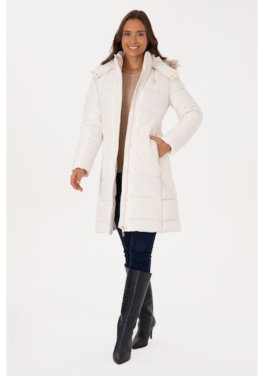 U.s. Polo Assn. Kadın Kaban 50308001-vr256 İnci