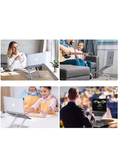 Idock N30 Alüminyum Ergonomik Tam Ayarlı Laptop Bilgisayar Standı