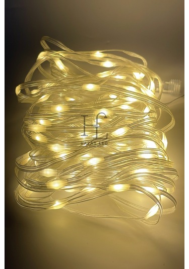 10 Metre Gün Işığı Peri Led Işık Ip64 Dış Mekan Jack Eklemeli Dekoratif Led Işık Yılbaşı Süsü Gün Işığı