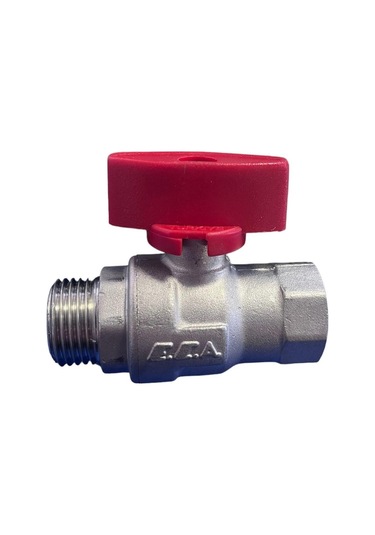 Eca 1/2" Kelebek Volanlı Küresel Valf Dış Vida+iç Vida 102122381