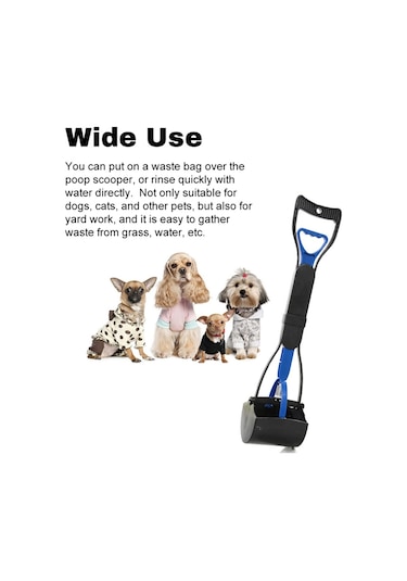18'' Uzun Saplı Kaka Toplayıcı Çöp Torbası Ve Kemik Şeklinde Saklama Kutusu Katlanabilir Evcil Hayvan Kaka Toplayıcı Köpekler Ve Kediler İçin