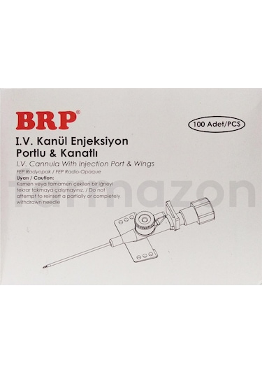 Brp İntraket I.V. Kanül (Branül) Pembe 20 G