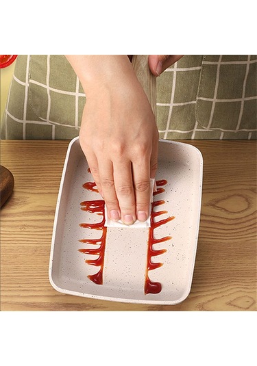 Hfambition Japon Omlet Tavası, Yapışmaz Alüminyum Tava, Çok Amaçlı Kahvaltı Tavası, Yeşil Renk Siyah