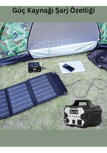 Taşınabilir Güneş Paneli Katlanabilir 30w 18v 1.66a Pv Modülü Güç İstasyonu Üç Yüzlü Monokristal Güneş Pili