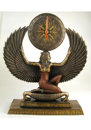 Veronese Serisi-Wise Mısır Tarihi-MISIR ISIS SAAT-37,5*45*12 CM