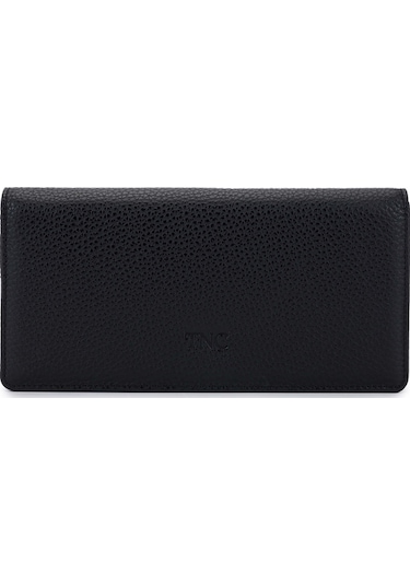 Tamer Tanca Erkek Hakiki Deri Siyah Floter Cüzdan Cuzdan 1148 1044 Erk Czdn Sk25-26 Sıyah Fltr Siyah