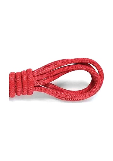 50 Cm Kırmızı Mumlu Klasik Ayakkabı Bağcığı Kırmızı