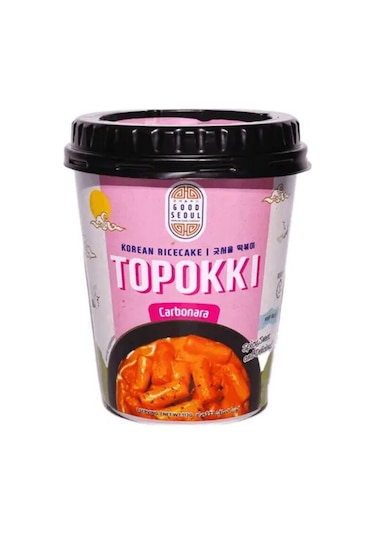 Good Seoul Topokki Korean Ricecake Carbonara 113 G