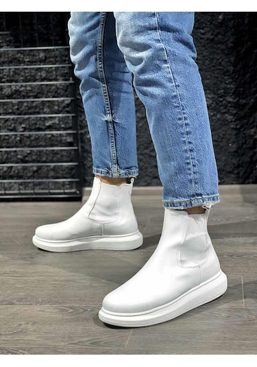 Knack Yüksek Taban Ayakkabı 111 Beyaz 001