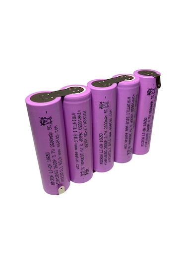 18V 18650 2600 Mah 5 C Li-Ion Batarya Pil Gurubu Pilden Matkap Ve