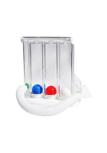 Triflo Solunum Egzersiz Cihazı Nefes Egzersiz Aleti 3 Top 2 Adet