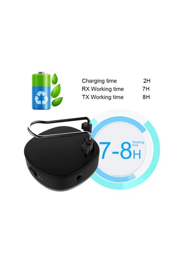 Bt5.0 Rx-tx Kablosuz Ses Adaptörü Aptx Csr Ll Çift Kulaklık Bağlantı