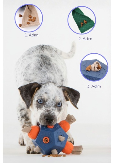 Köpek Aktivite Topu Mama Saklama Ve Çiğneme Oyuncağı