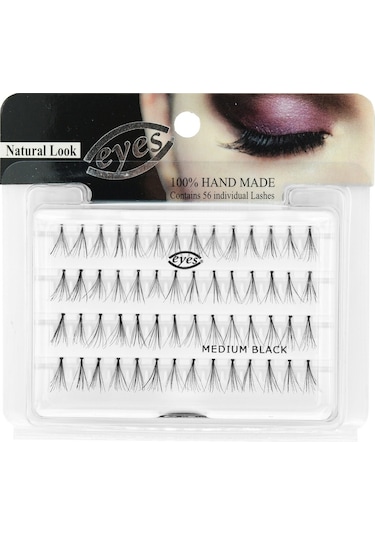 Eyes Tekli Kirpik 56'lı Medıum Siyah-29
