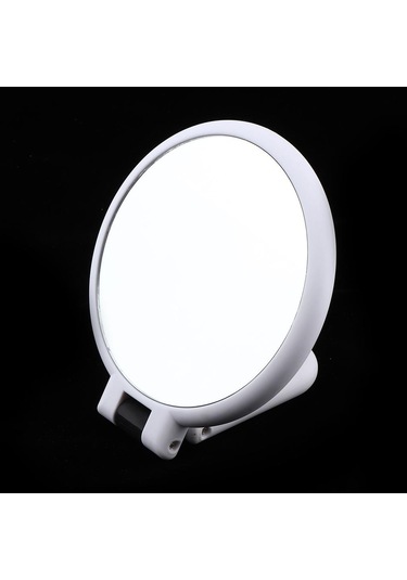 Suntek Yuvarlak El Çift Yan Makyaj Aynası Büyüteç Ayna W /