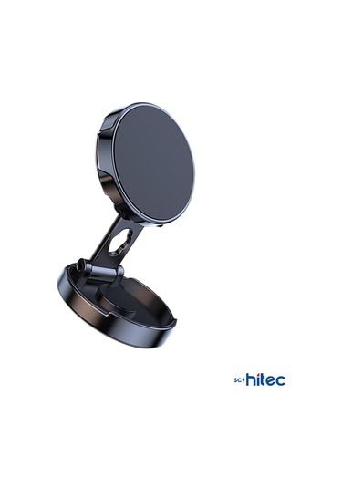 Schitec Katlanabilir Manyetik Araç İçi Telefon Tutucu Siyah