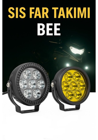 Bee 150 W Universal Motosiklet Led Sis Farı41632