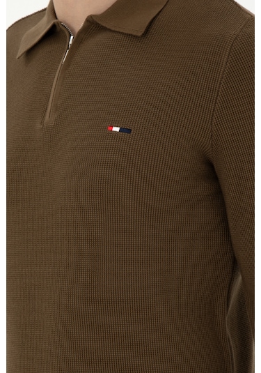 U.s. Polo Assn. Erkek Haki Kazak /triko 50298266-vr027 Haki