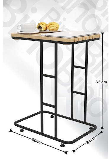 Bino Modern Masif Orta ve Ahşap Zigon Sehpa