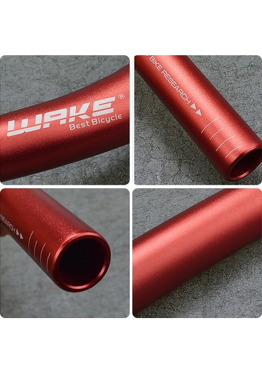 Yunboo Mtb Kolu 780mm Kırmızı - 6061 Alüminyum, 31.8mm Tutucu Çapı, Dayanıklı Ve Güvenli, Dağ Bisikletleri İçin