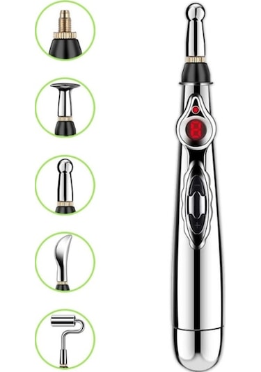 Otomatik Evde Elektronik Akupunktur Kalemi A Gümüş