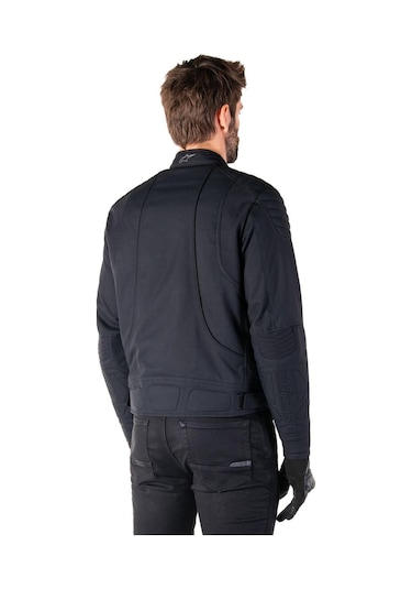 Alpinestars Clayton Wr Korumalı Motosiklet Montu Siyah Siyah