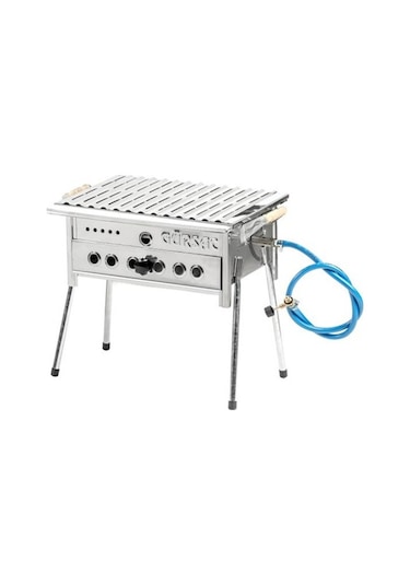 Gürsaç Standart Tüplü CE Belgeli Mangal Gümüş