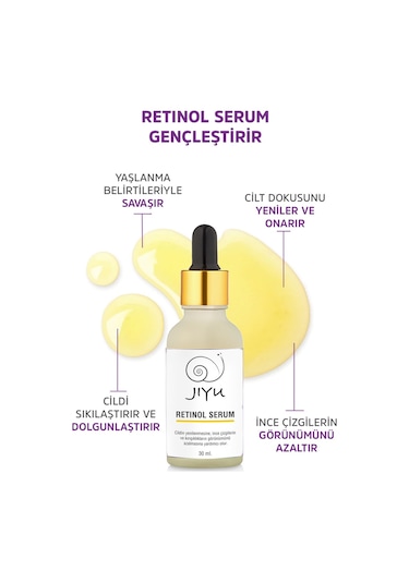 Jiyu   Cilt Yenileyici Retinol Serum 30 ML